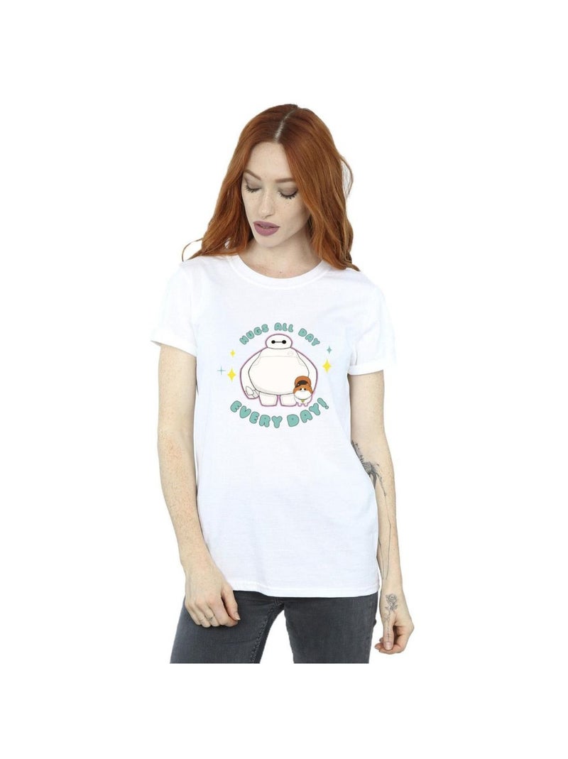 Disney - T-shirt BIG HERO EVERYDAY Blanc - Kiabi