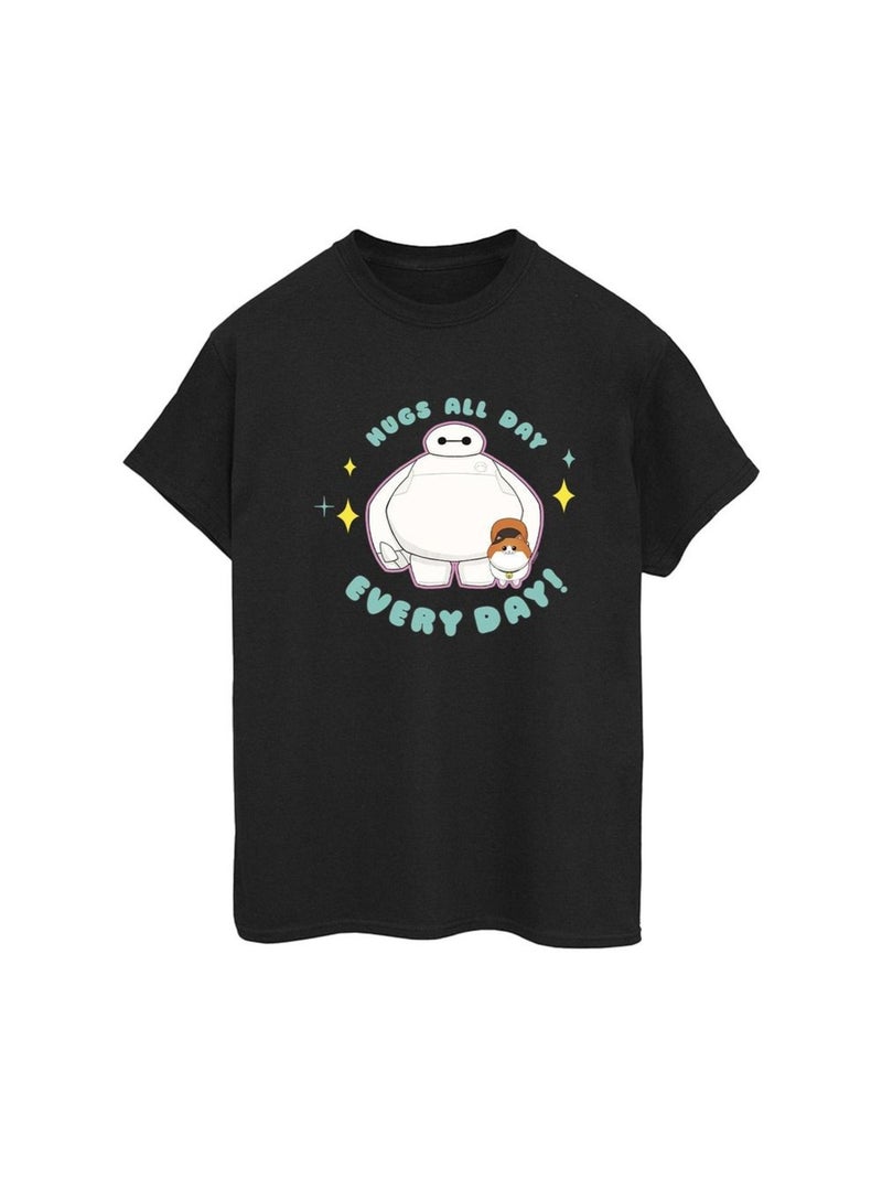 Disney - T-shirt BIG HERO EVERYDAY Noir - Kiabi
