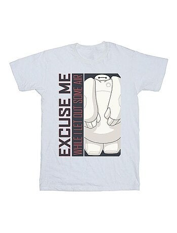 Disney - T-shirt BIG HERO EXCUSE ME SOME AIR