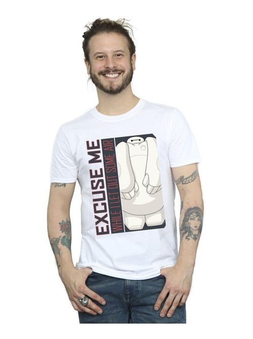 Disney - T-shirt BIG HERO EXCUSE ME SOME AIR - Kiabi