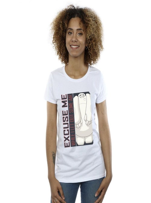 Disney - T-shirt BIG HERO EXCUSE ME SOME AIR - Kiabi