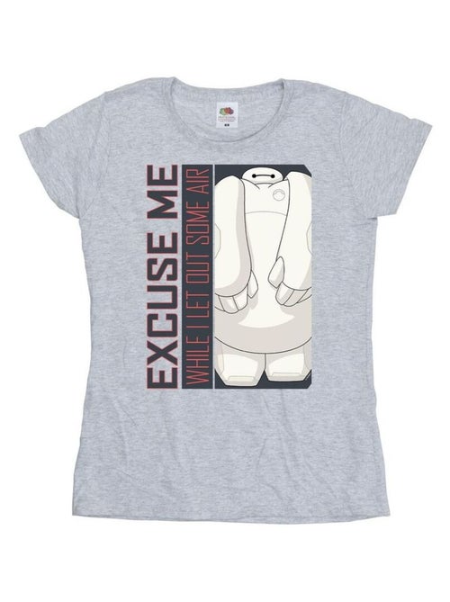 Disney - T-shirt BIG HERO EXCUSE ME SOME AIR - Kiabi