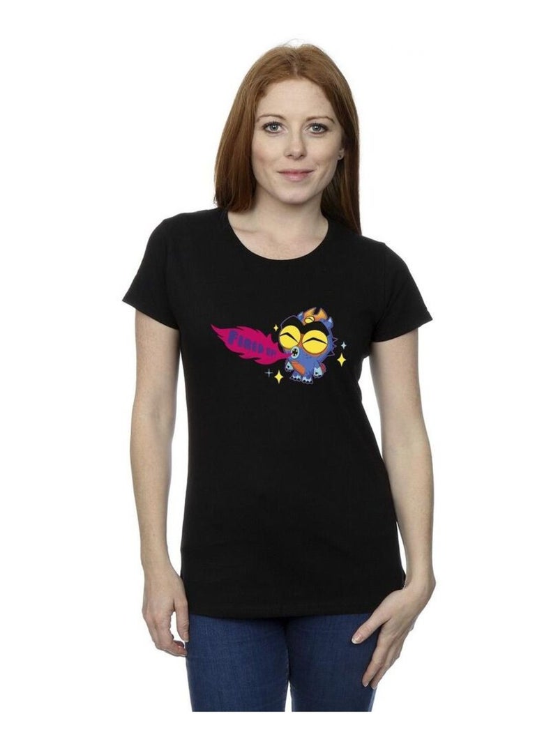 Disney - T-shirt BIG HERO FIRED UP Noir - Kiabi