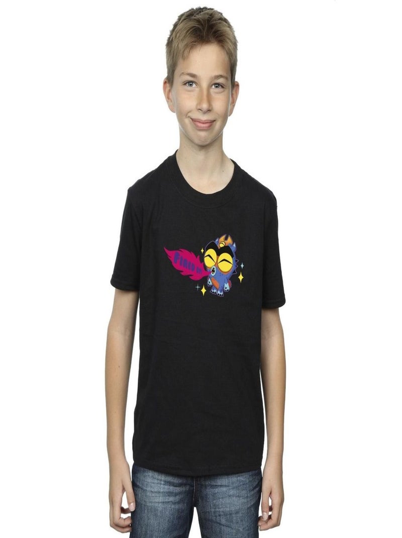 Disney - T-shirt BIG HERO FIRED UP Noir - Kiabi