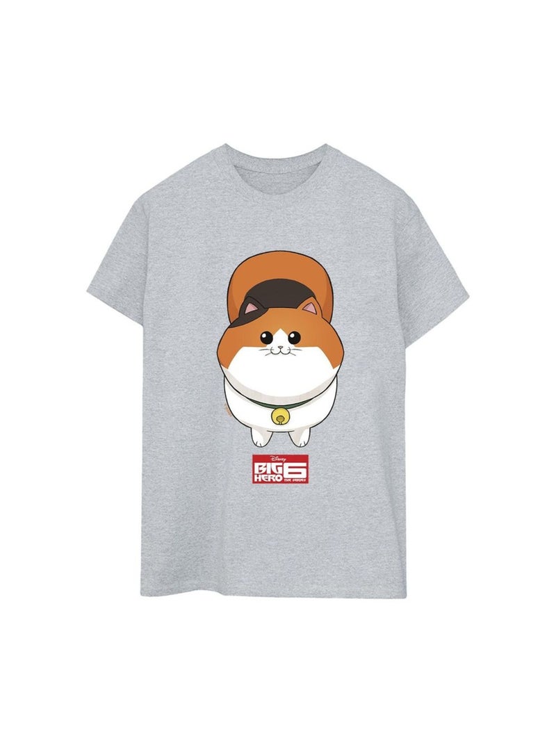 Disney - T-shirt BIG HERO Gris chiné - Kiabi