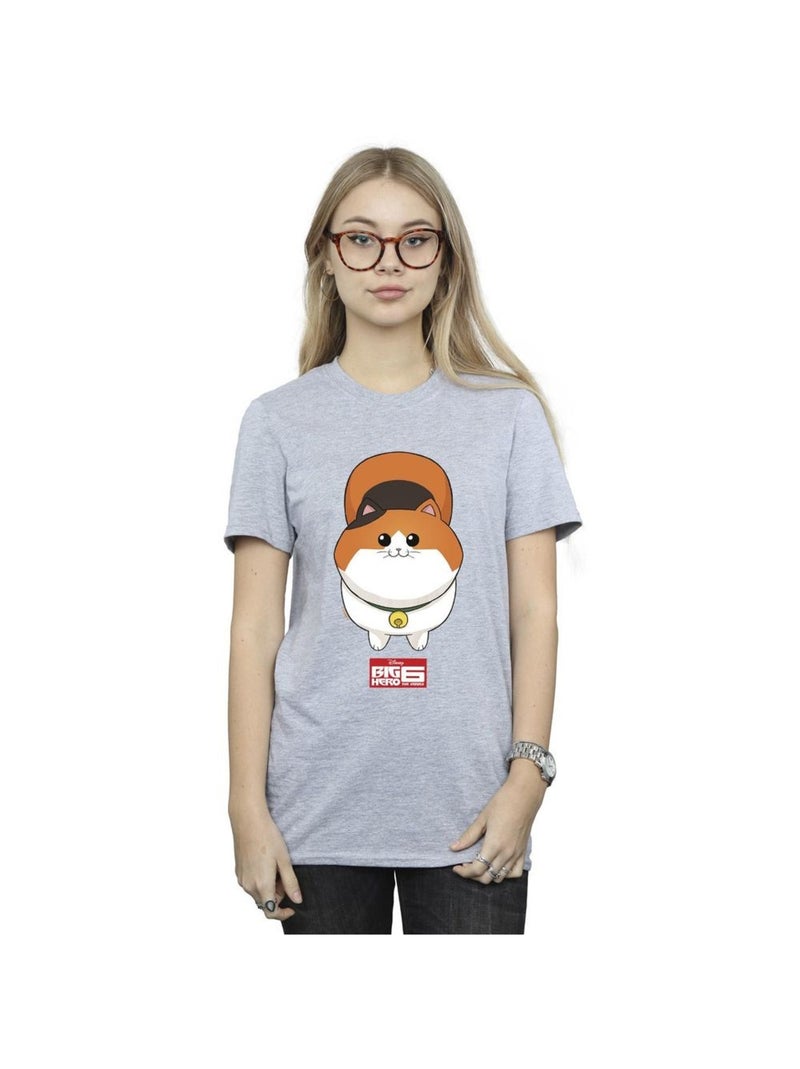 Disney - T-shirt BIG HERO Gris chiné - Kiabi