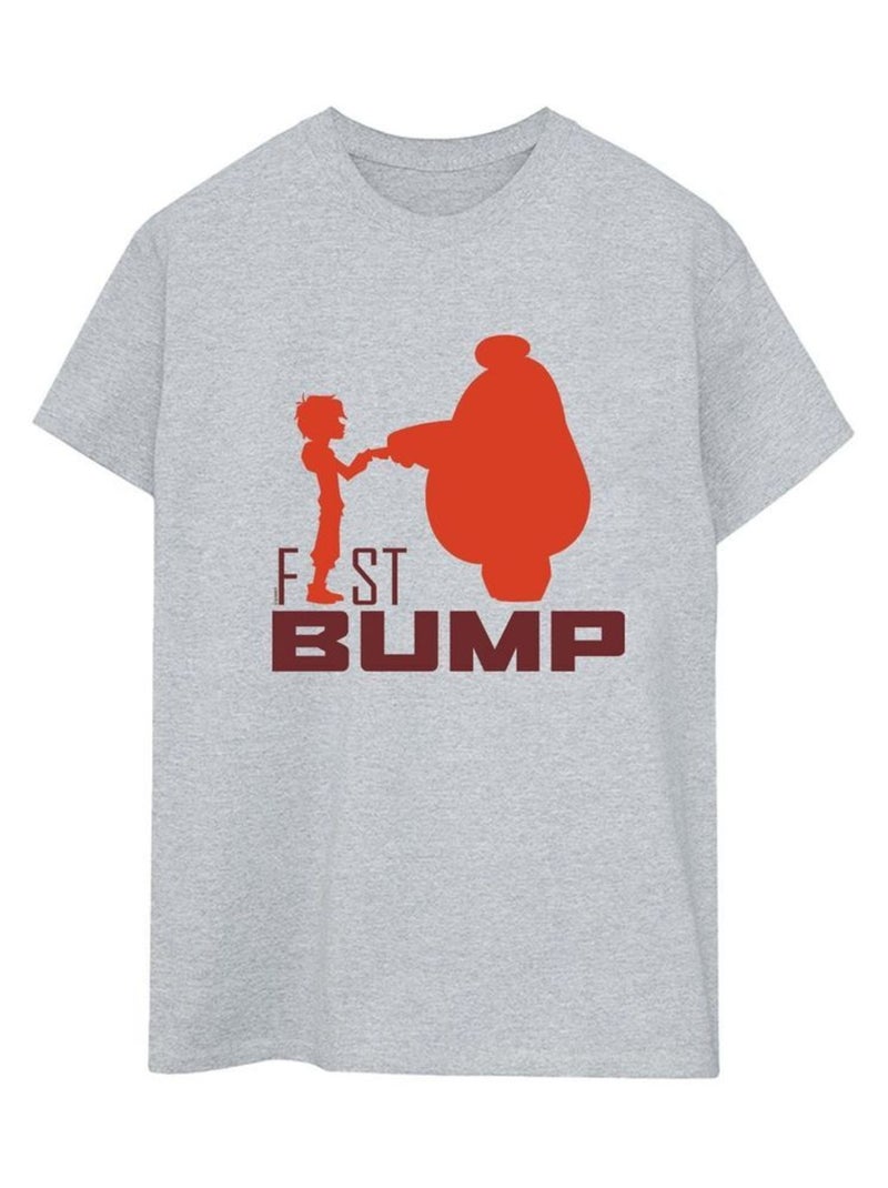 Disney - T-shirt BIG HERO Gris chiné - Kiabi