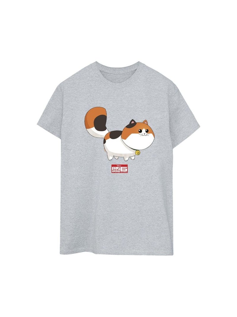 Disney - T-shirt BIG HERO Gris chiné - Kiabi