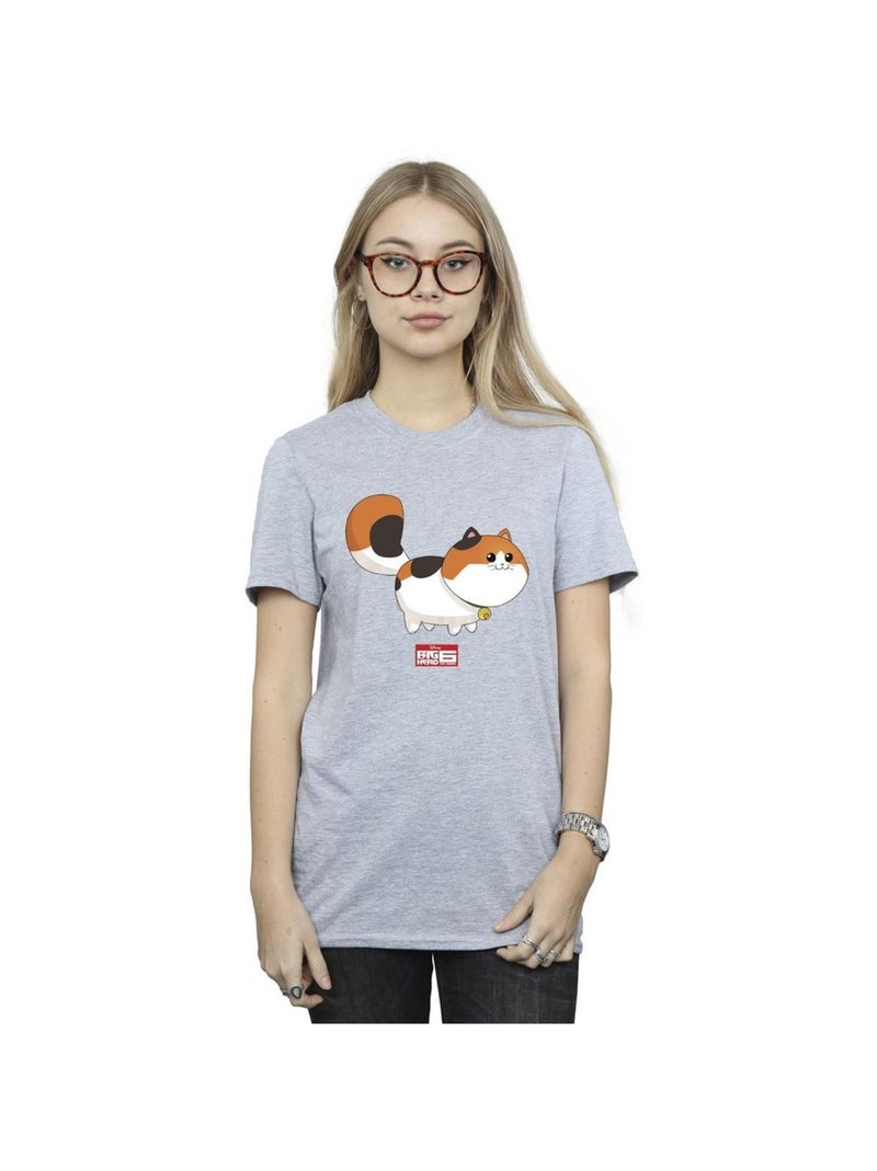 Disney - T-shirt BIG HERO Gris chiné - Kiabi
