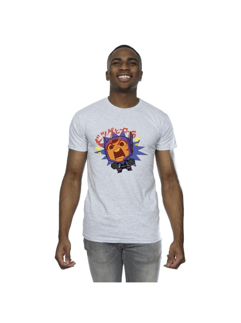 Disney - T-shirt BIG HERO Gris chiné - Kiabi