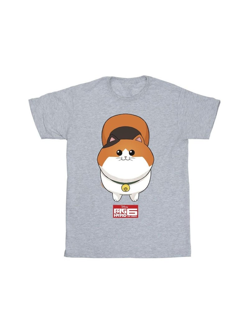 Disney - T-shirt BIG HERO Gris chiné - Kiabi