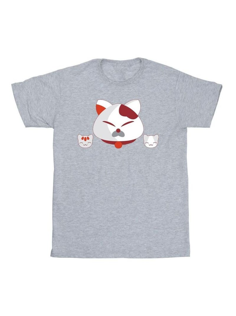 Disney - T-shirt BIG HERO Gris chiné - Kiabi
