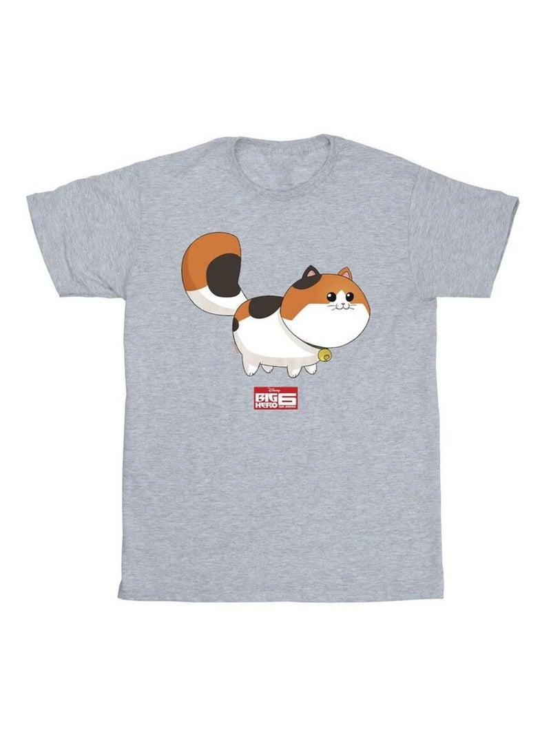 Disney - T-shirt BIG HERO Gris chiné - Kiabi