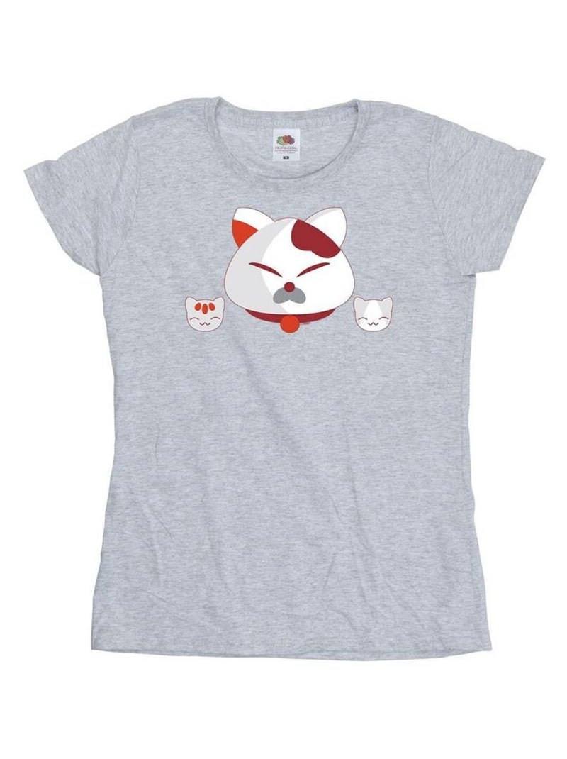 Disney - T-shirt BIG HERO Gris chiné - Kiabi