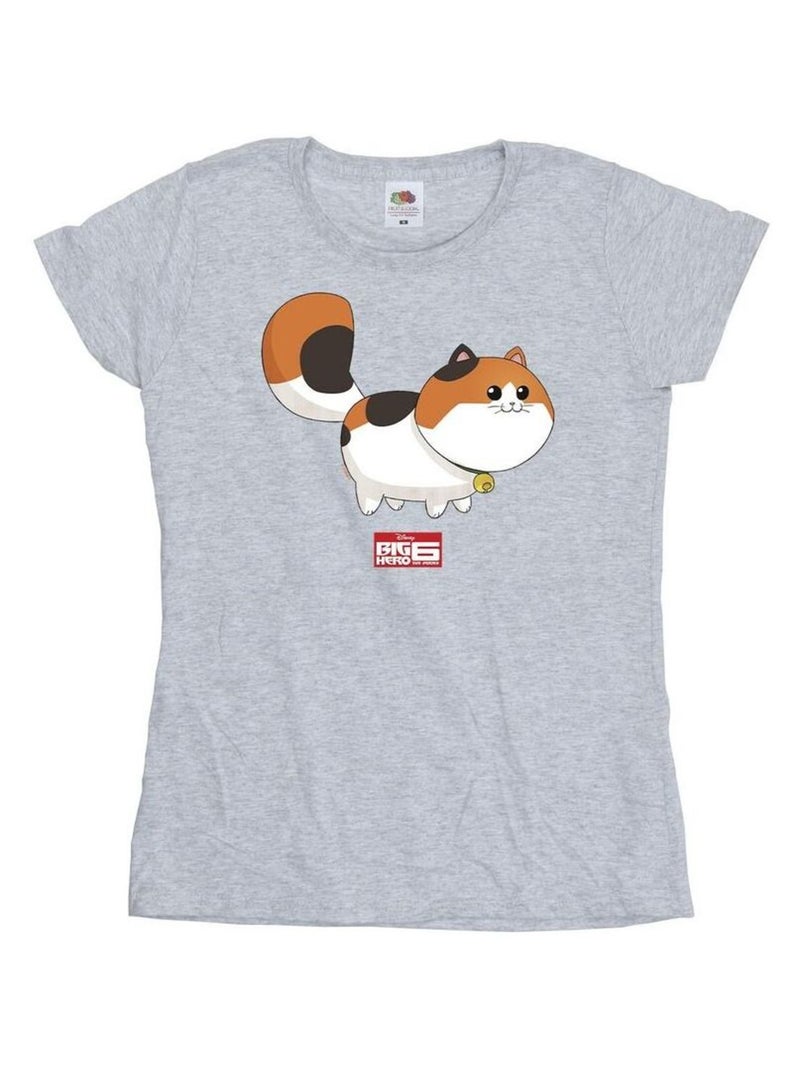 Disney - T-shirt BIG HERO Gris chiné - Kiabi