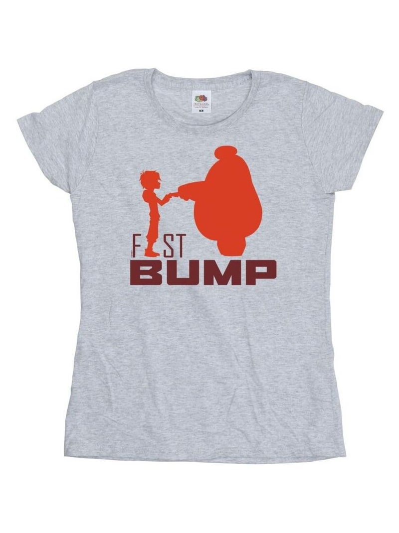 Disney - T-shirt BIG HERO Gris chiné - Kiabi