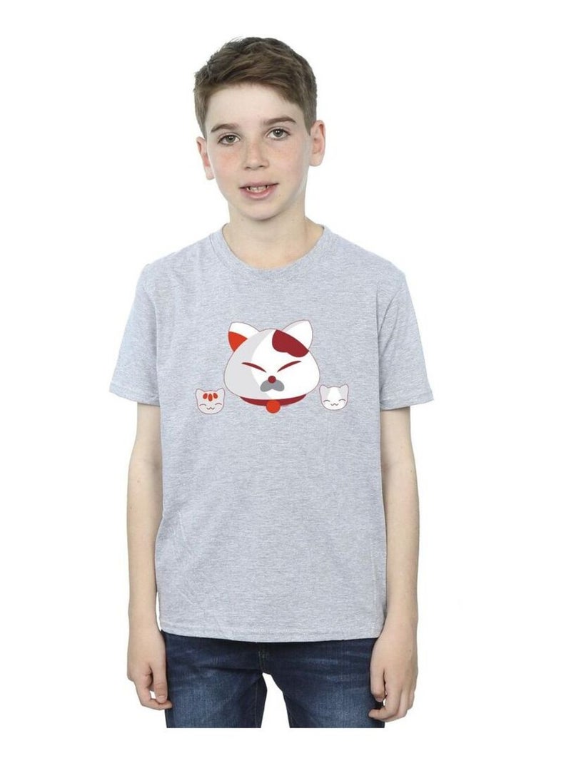 Disney - T-shirt BIG HERO Gris chiné - Kiabi