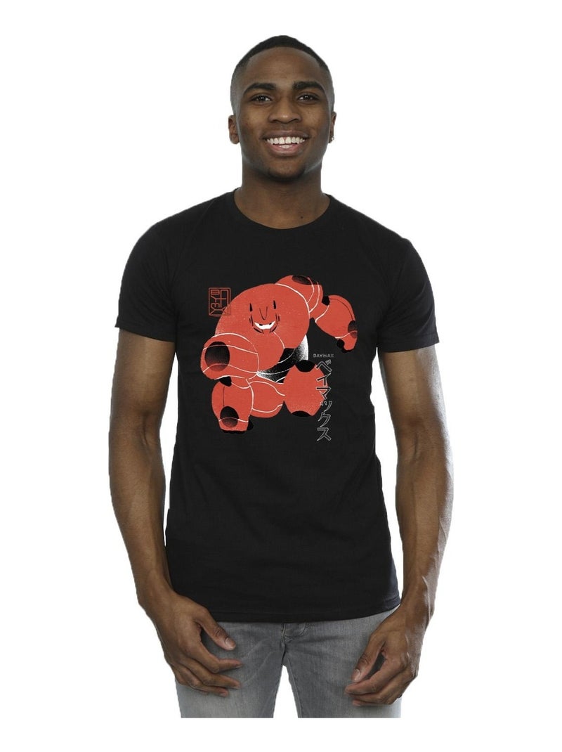 Disney - T-shirt BIG HERO Noir - Kiabi