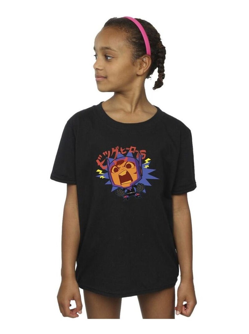 Disney - T-shirt BIG HERO Noir - Kiabi
