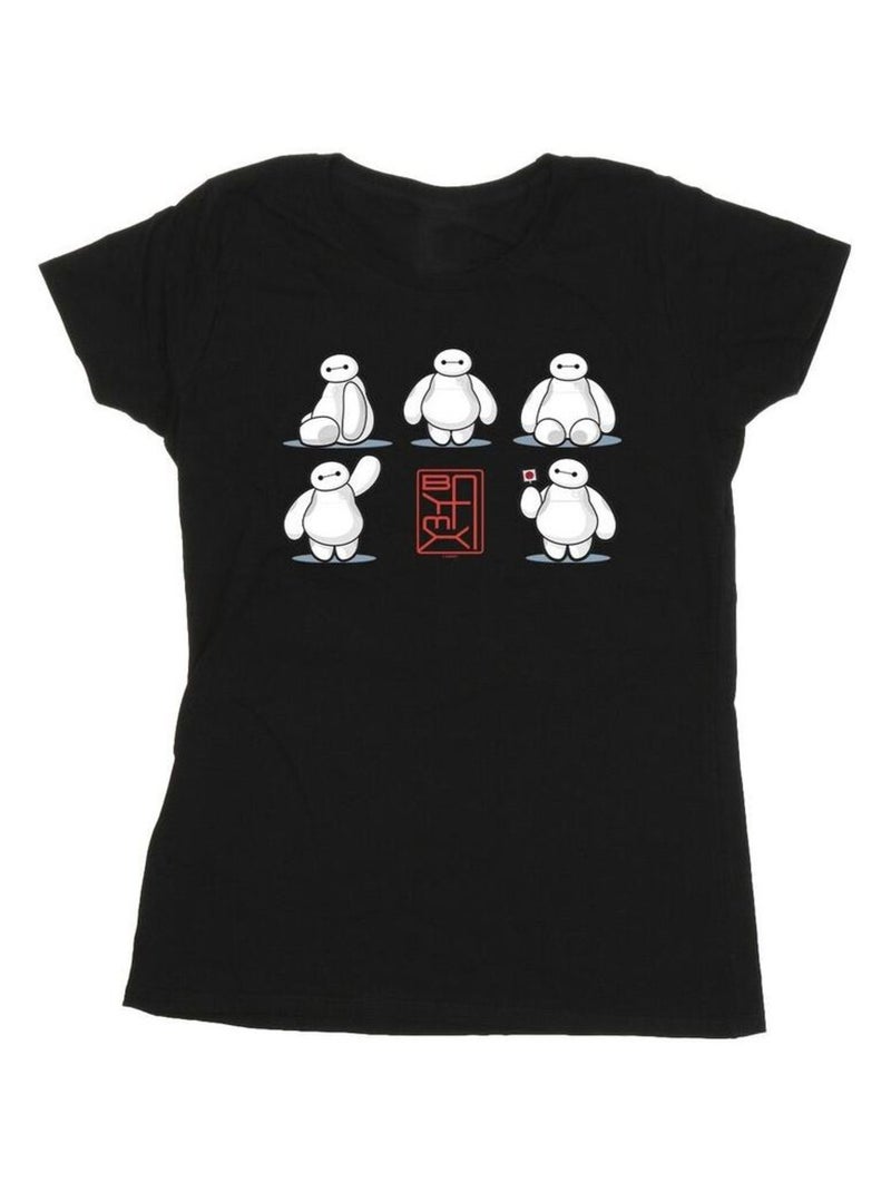 Disney - T-shirt BIG HERO Noir - Kiabi