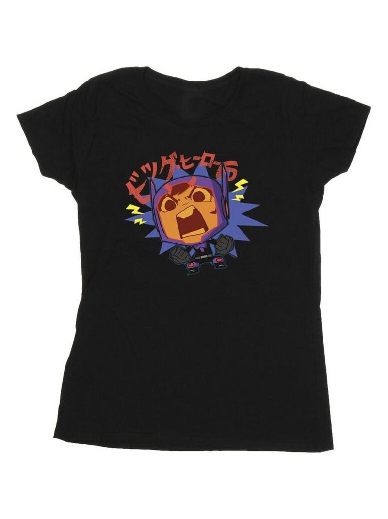Disney - T-shirt BIG HERO Noir - Kiabi