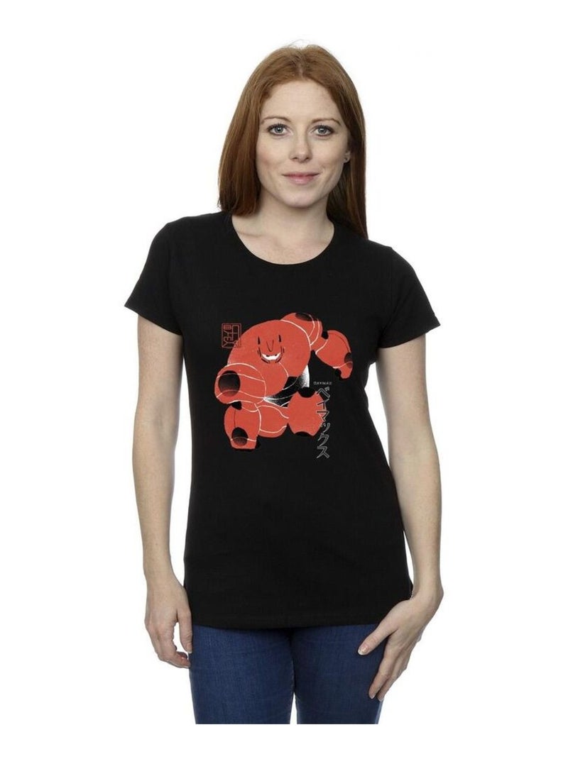 Disney - T-shirt BIG HERO Noir - Kiabi