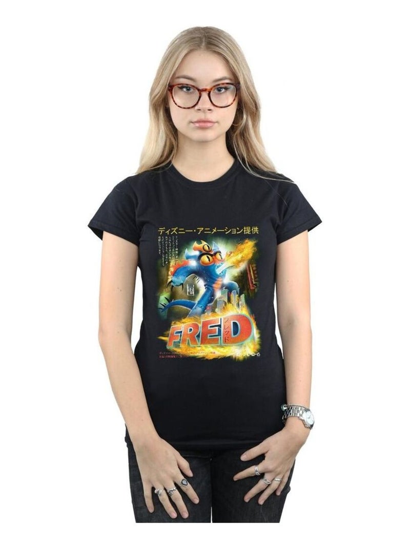 Disney - T-shirt BIG HERO Noir - Kiabi