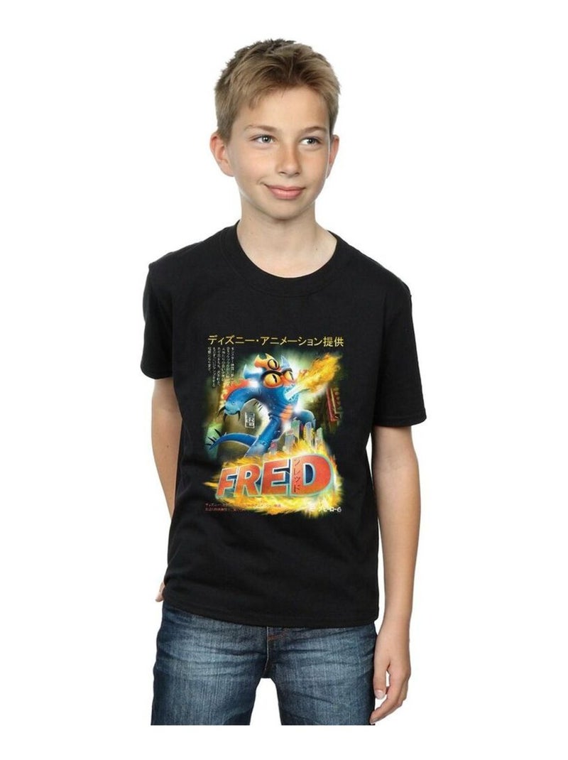 Disney - T-shirt BIG HERO Noir - Kiabi