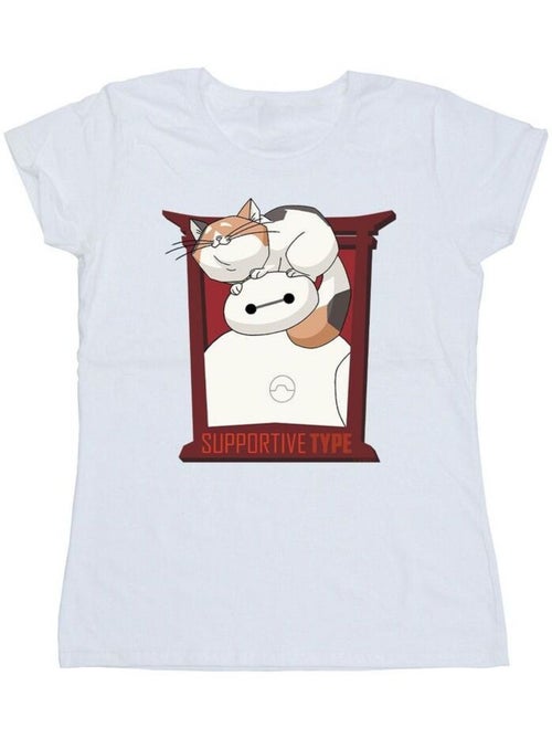 Disney - T-shirt BIG HERO SUPPORT - Kiabi Disney - T-shirt BIG HERO SUPPORT - Kiabi