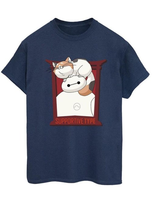 Disney - T-shirt BIG HERO SUPPORT - Kiabi