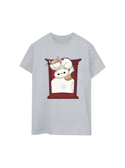 Disney - T-shirt BIG HERO SUPPORT - Kiabi