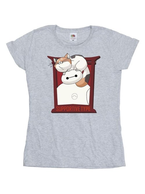 Disney - T-shirt BIG HERO SUPPORT - Kiabi