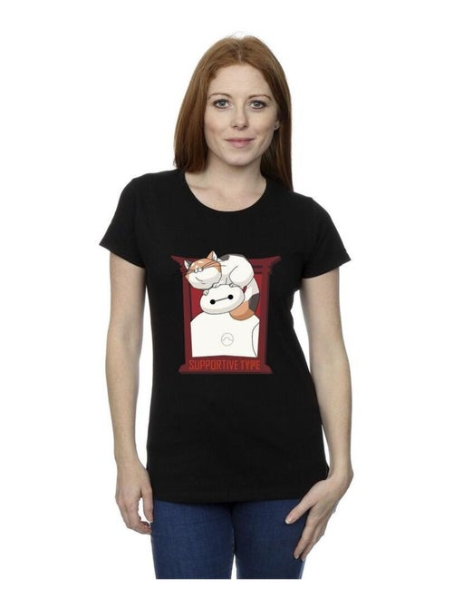 Disney - T-shirt BIG HERO SUPPORT - Kiabi Disney - T-shirt BIG HERO SUPPORT - Kiabi