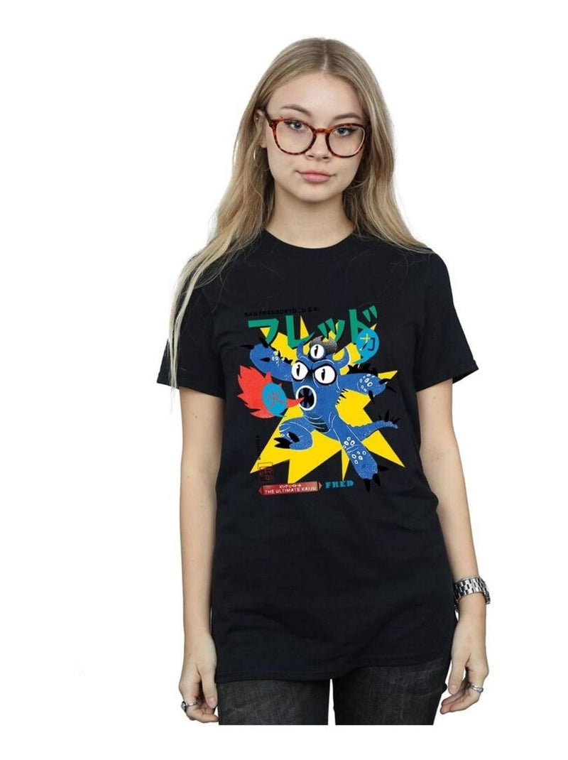 Disney - T-shirt BIG HERO ULTIMATE KAIJU Noir - Kiabi