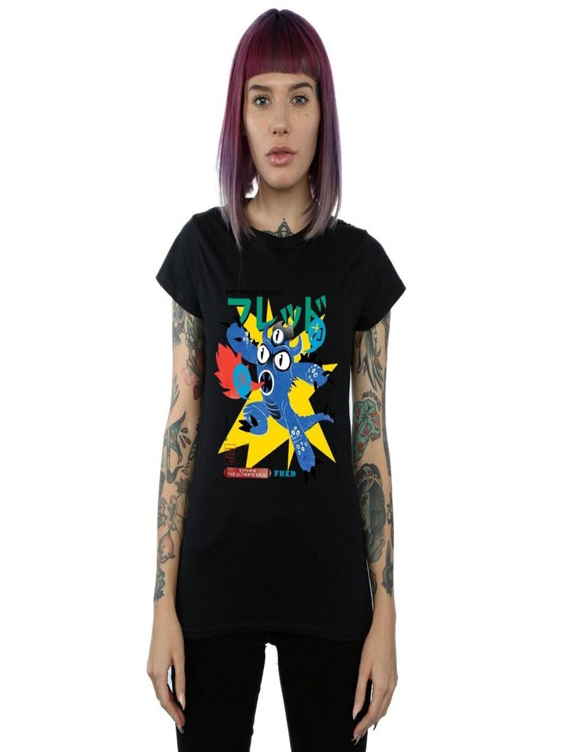 Disney - T-shirt BIG HERO ULTIMATE KAIJU Noir - Kiabi