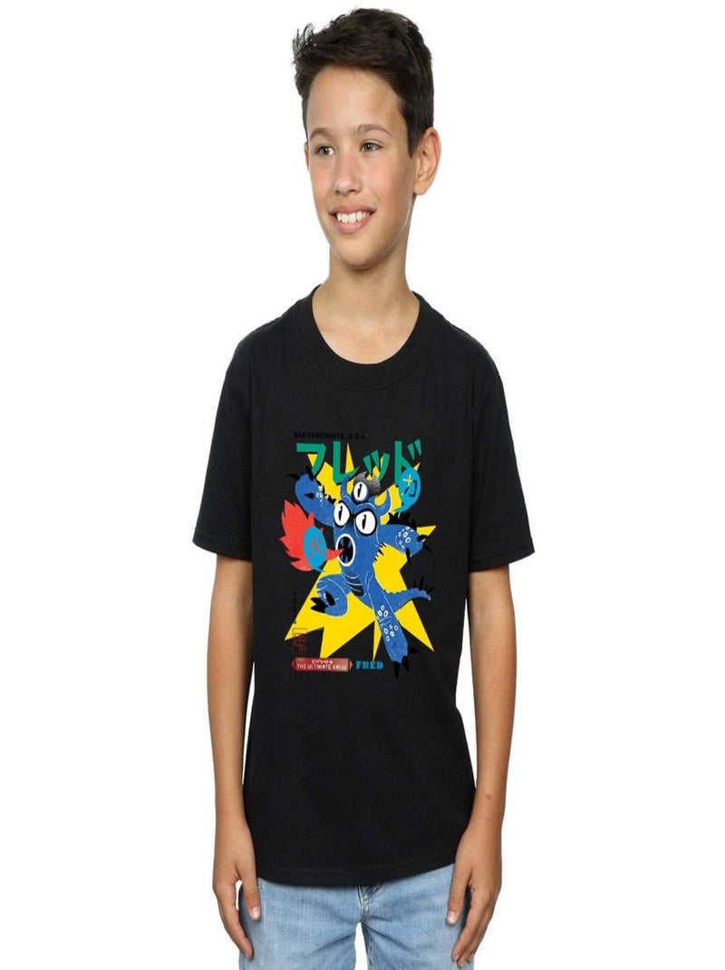 Disney - T-shirt BIG HERO ULTIMATE KAIJU Noir - Kiabi
