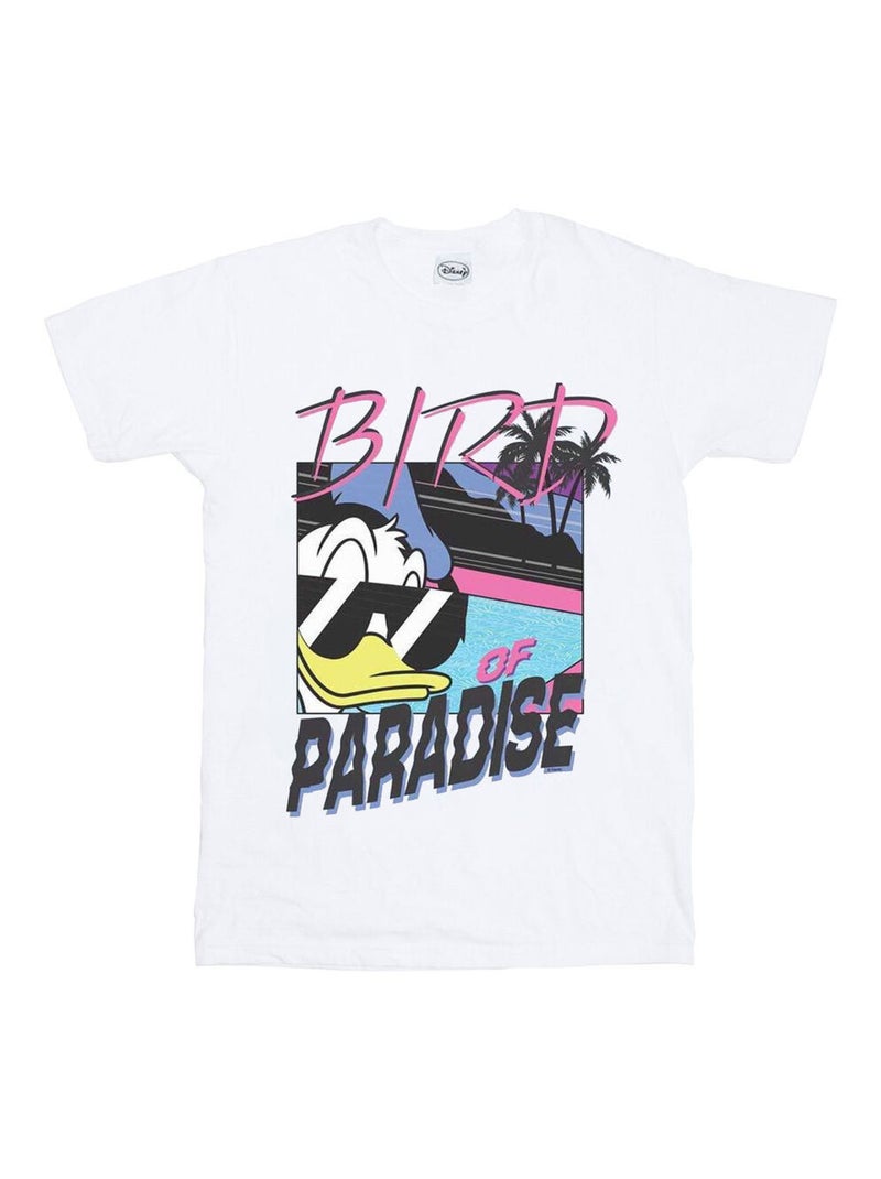 Disney - T-shirt BIRD OF PARADISE Blanc - Kiabi