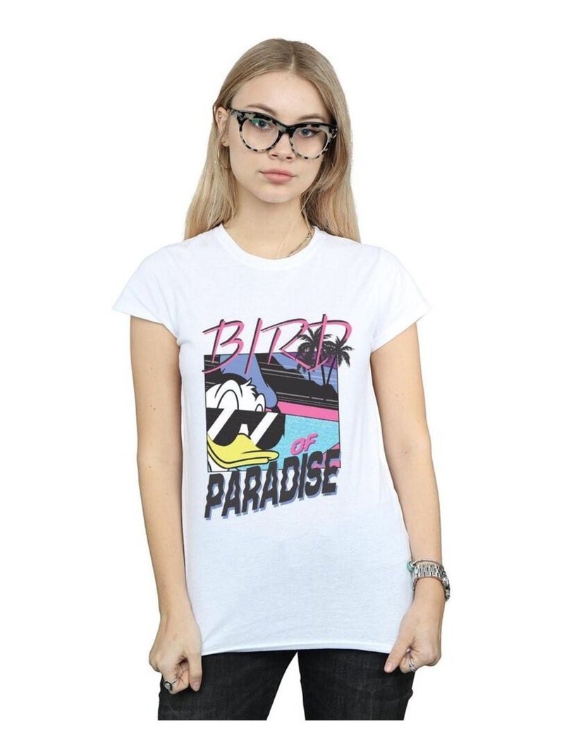 Disney - T-shirt BIRD OF PARADISE Blanc - Kiabi