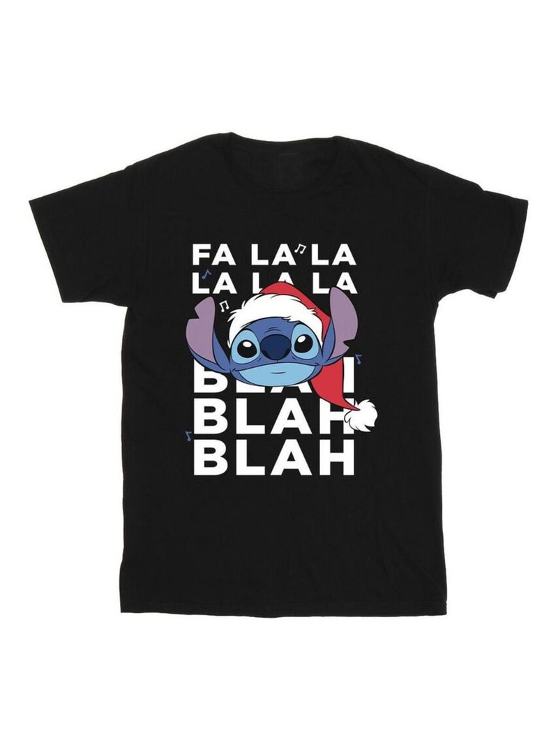 Disney - T-shirt BLAH BLAH BLAH Noir - Kiabi