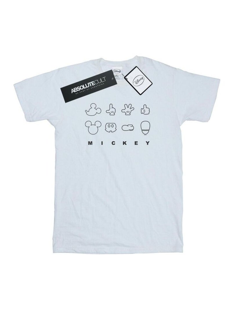 Disney - T-shirt Blanc - Kiabi