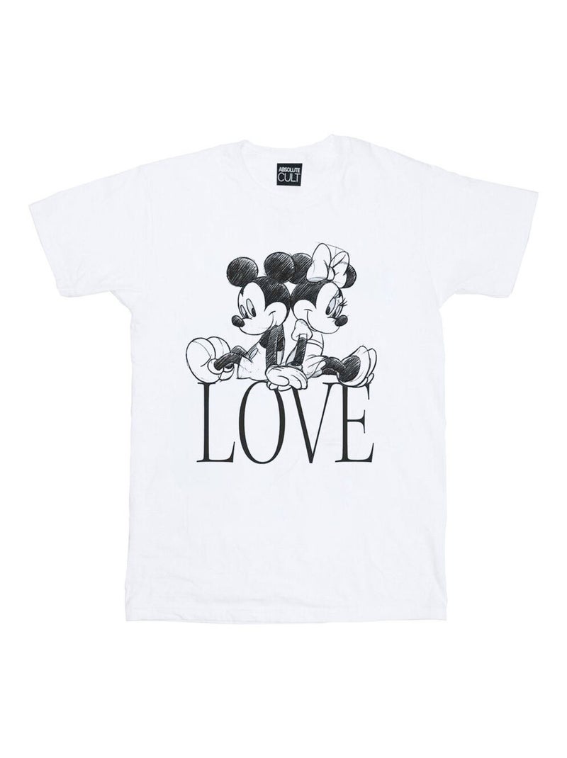 Disney - T-shirt Blanc - Kiabi