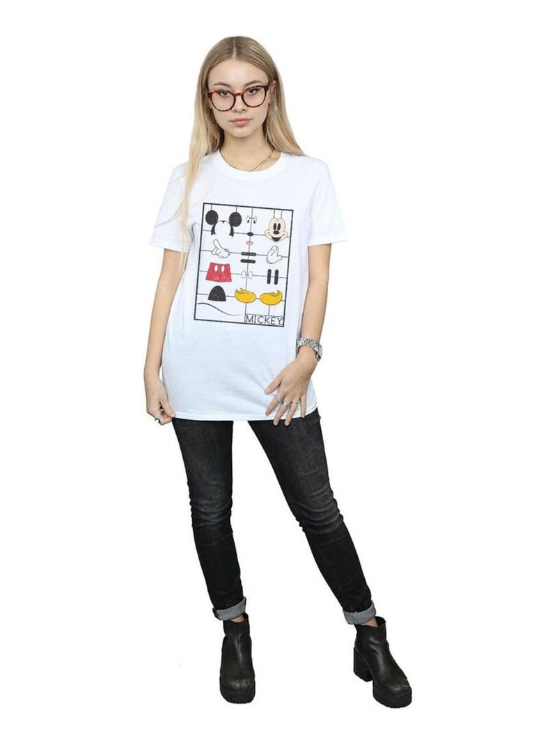 Disney - T-shirt Blanc - Kiabi