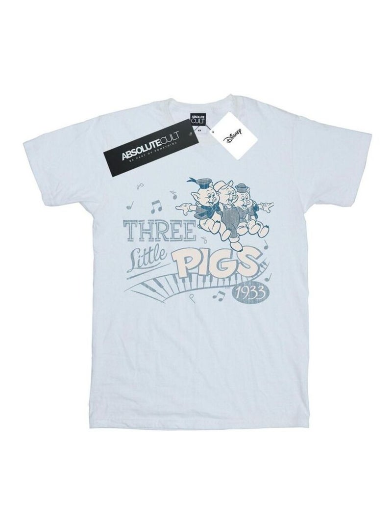 Disney - T-shirt Blanc - Kiabi