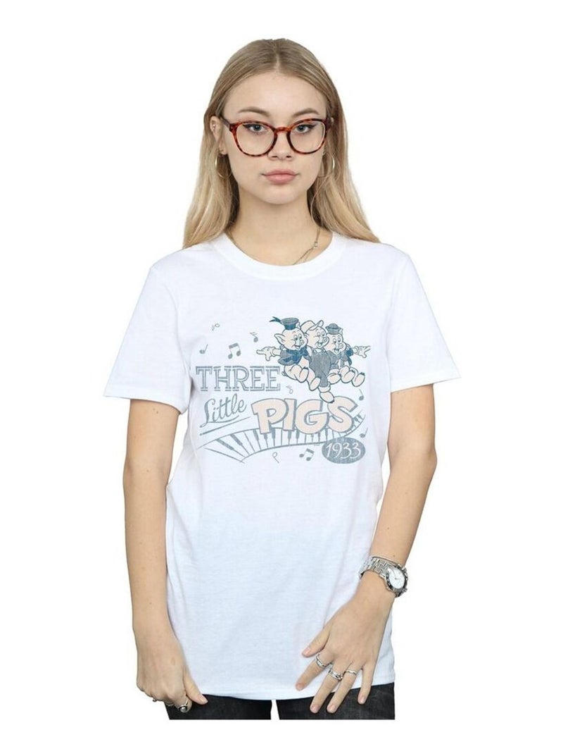 Disney - T-shirt Blanc - Kiabi