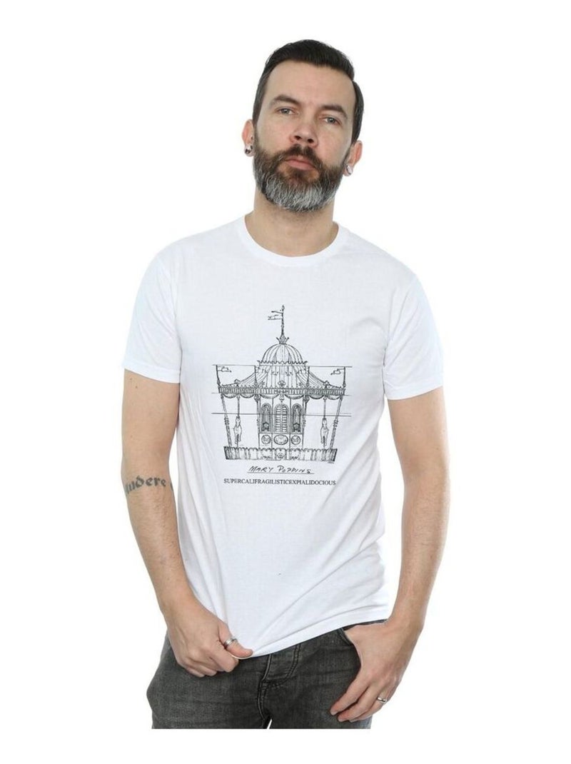 Disney - T-shirt Blanc - Kiabi
