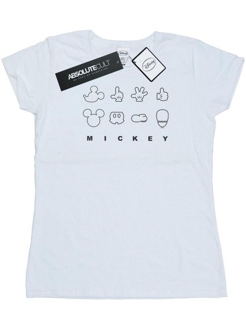 Disney - T-shirt Blanc - Kiabi