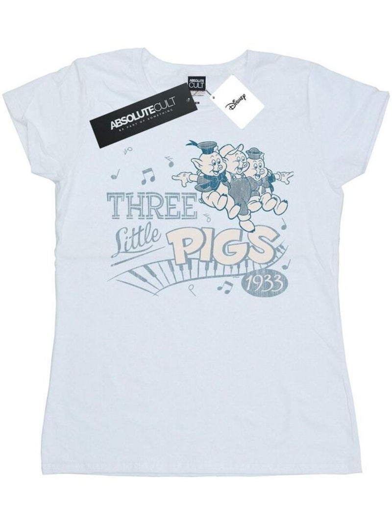 Disney - T-shirt Blanc - Kiabi