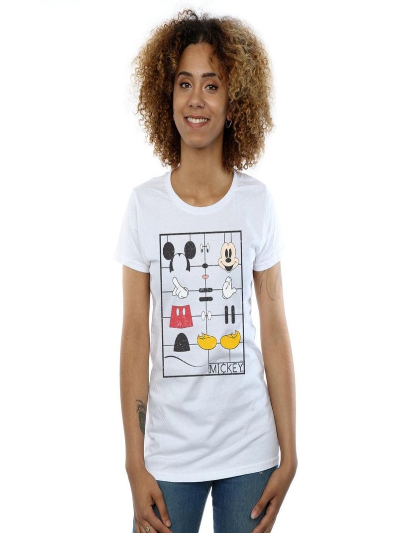 Disney - T-shirt Blanc - Kiabi