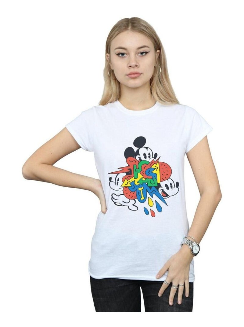 Disney - T-shirt Blanc - Kiabi