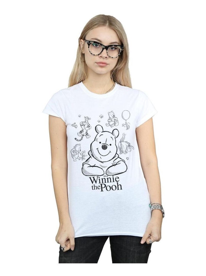 Disney - T-shirt Blanc - Kiabi